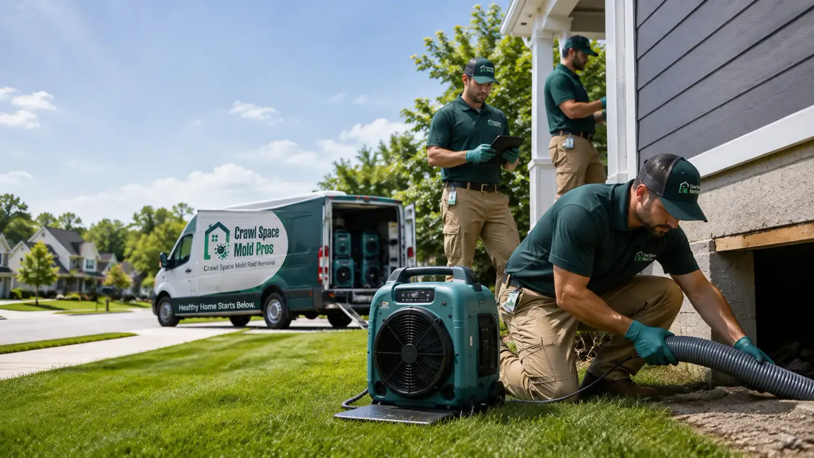 Crawl Space Mold Removal in Kinsman, IL
